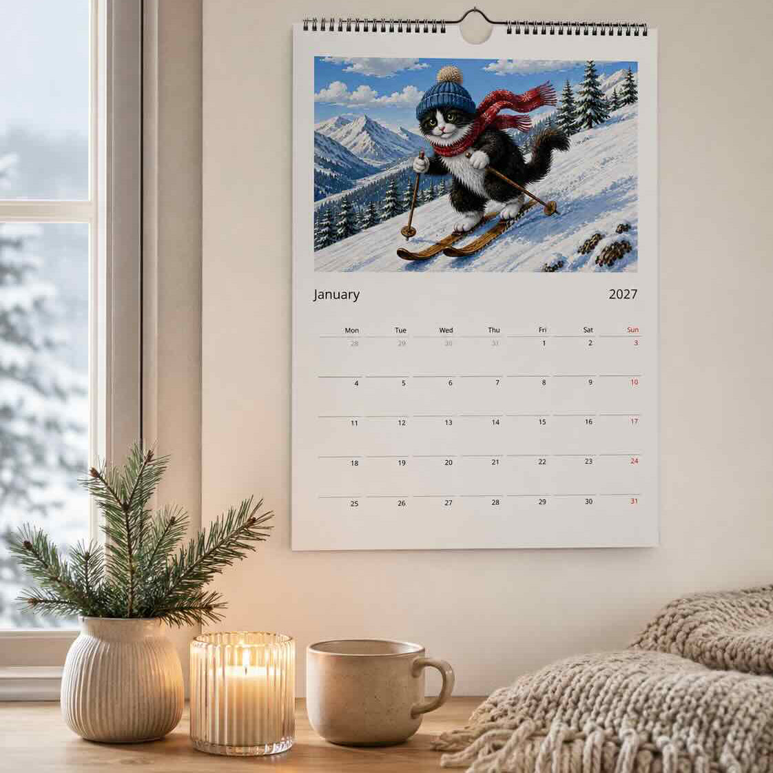 Personalised Pet Calendar (2027)