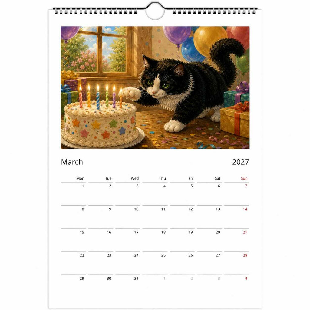 Personalised Pet Calendar (2027)