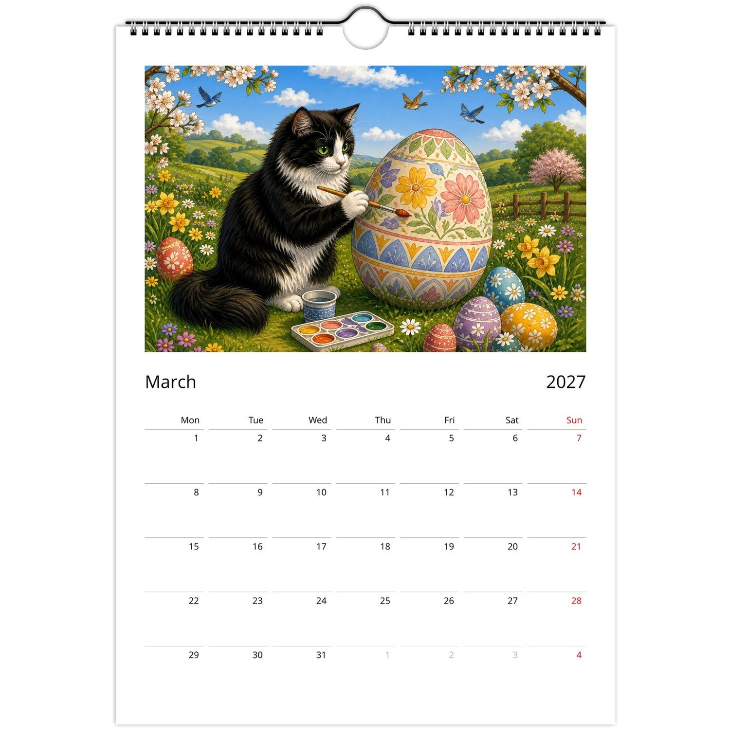 Personalised Pet Calendar (2027)