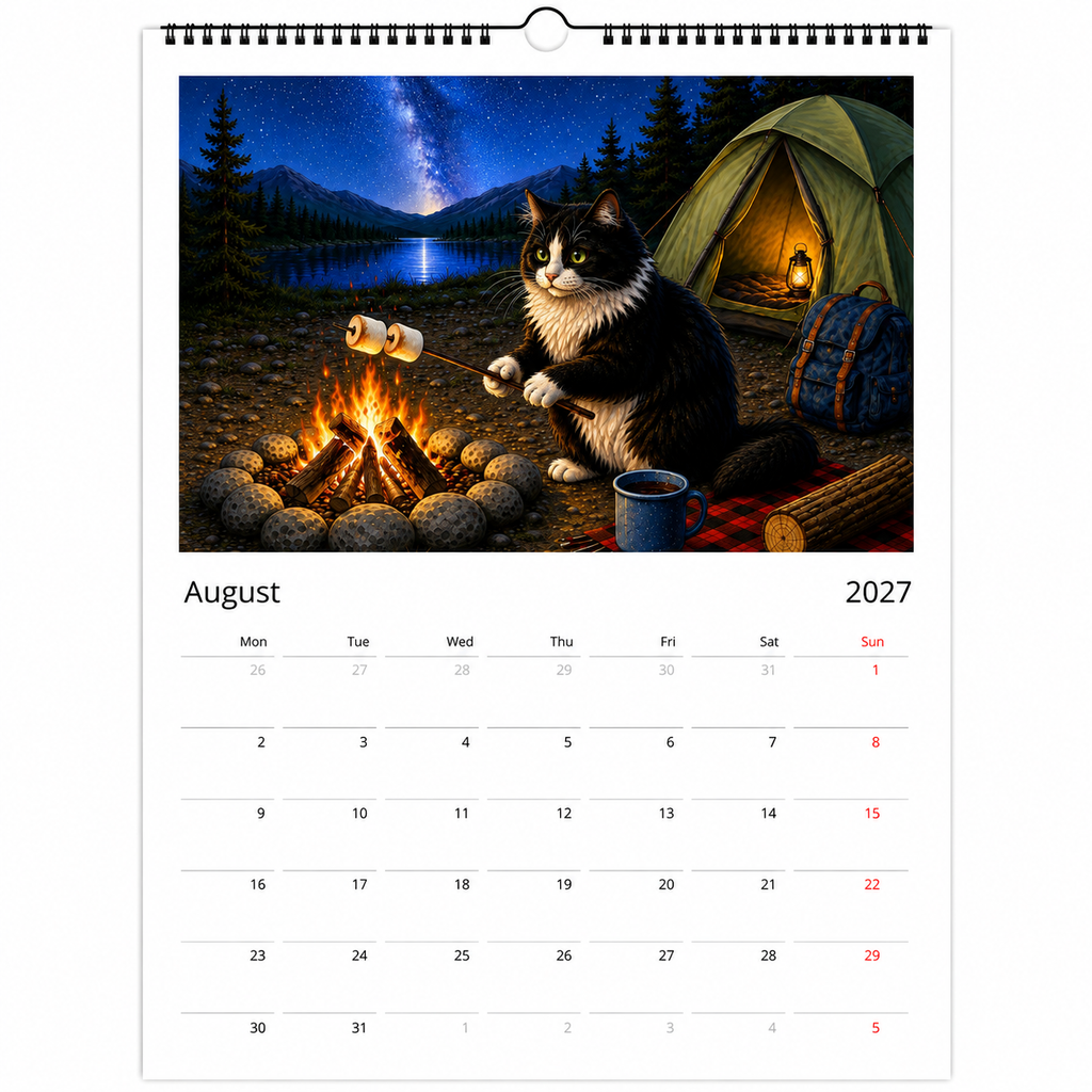 Personalised Pet Calendar (2027)