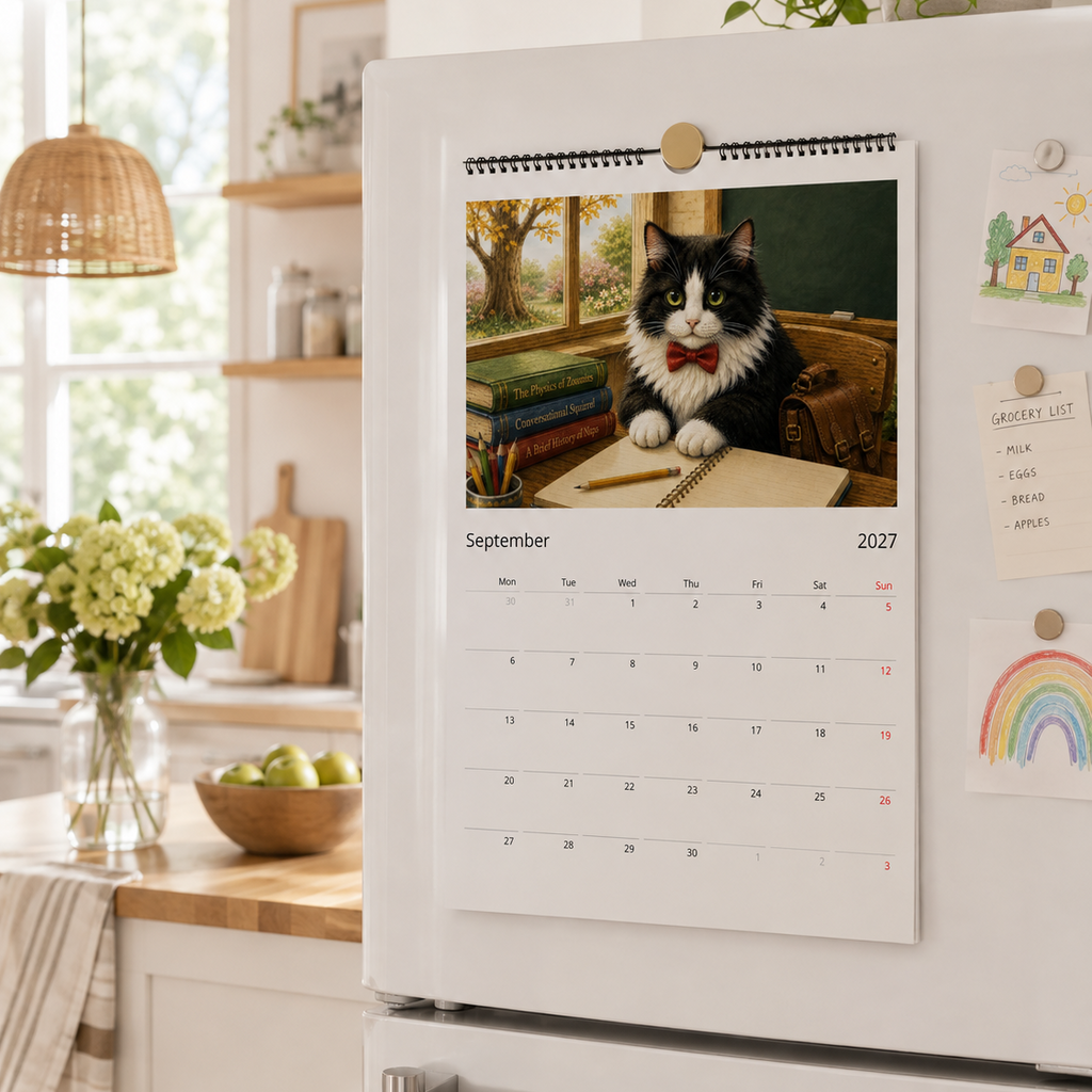 Personalised Pet Calendar (2027)