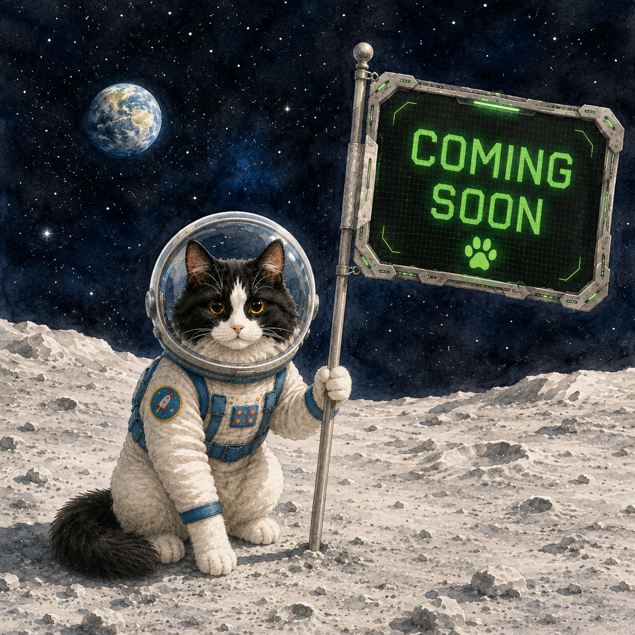 Apollo Pawteen: A Space Mission