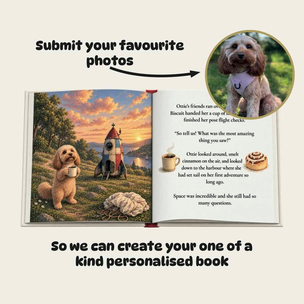 Personalised Pet Storybook - Apollo Pawteen: A Space Mission