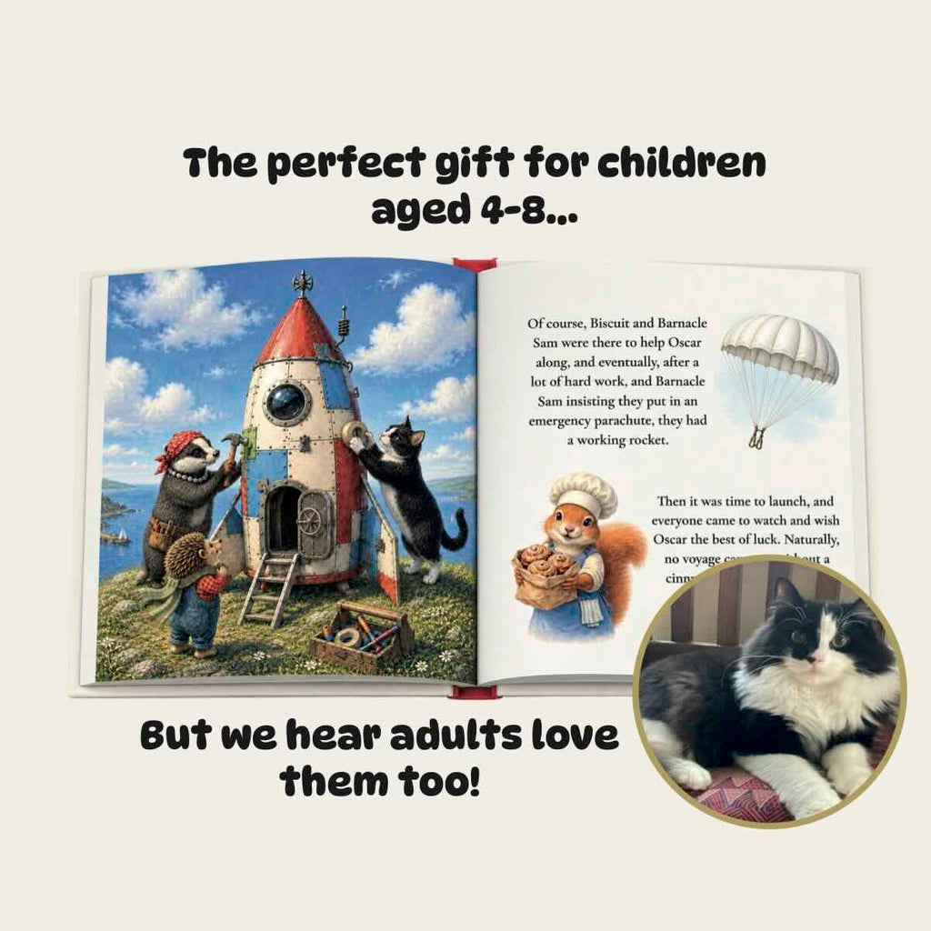 Personalised Pet Storybook - Apollo Pawteen: A Space Mission